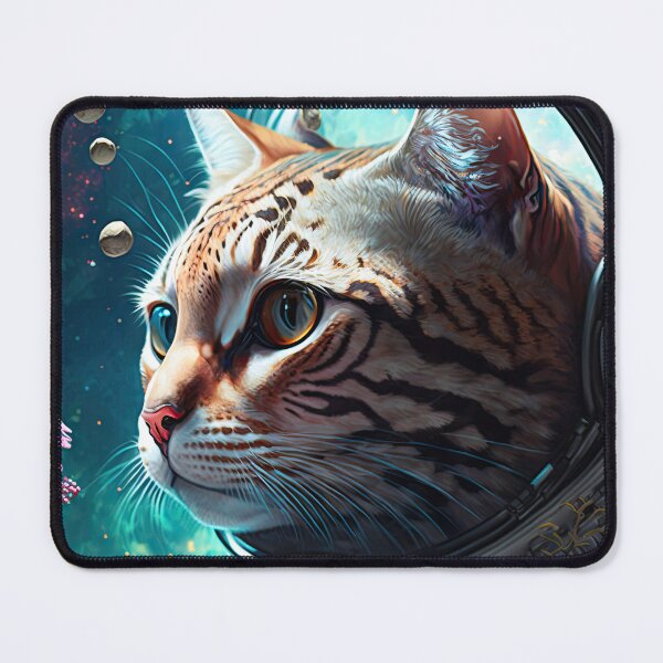 Item preview, Gerard The Bengal Cat Astronaut Cat Space Cat 9 designed and sold by idreamaboutcats.