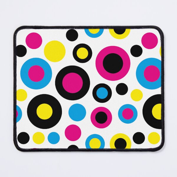 Item preview, Process Color liquorice circles - cmyk - cyan, magenta, yellow, black designed and sold by SirenSeventyOne.