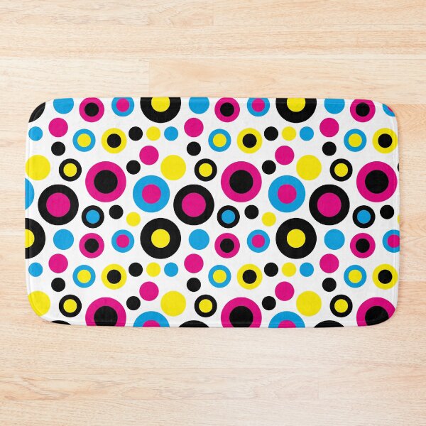 Item preview, Process Color liquorice circles - cmyk - cyan, magenta, yellow, black designed and sold by SirenSeventyOne.