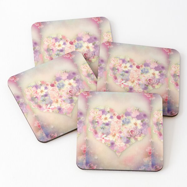Item preview, Love Heart Floral Design 07: Express Your Romance with Style from my latest design collection designed and sold by GeoffBeattie.
