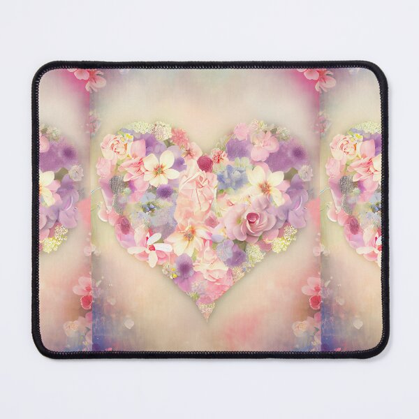 Item preview, Love Heart Floral Design 07: Express Your Romance with Style from my latest design collection designed and sold by GeoffBeattie.
