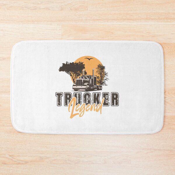 Item preview, Retro long haul truck, Trucker  legend designed and sold by HomeCoquette.