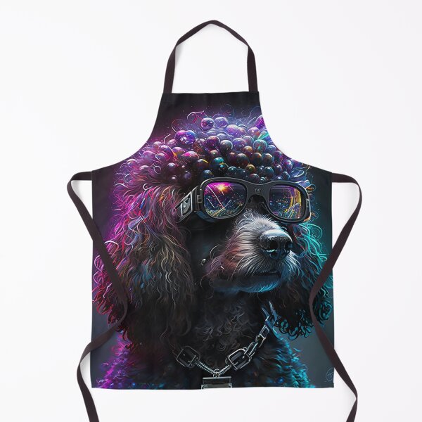Item preview, colorful Cyberpunk Poodle, Cool poodle 2 designed and sold by Ruletattoo.