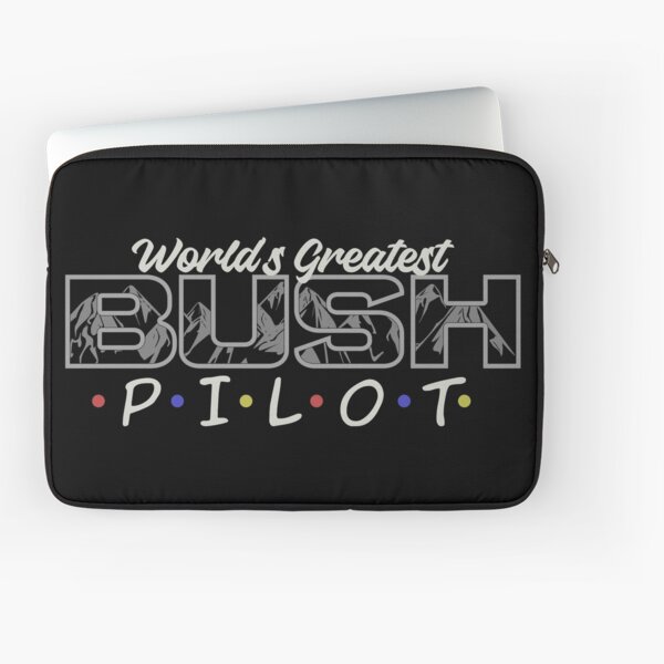 Item preview, World's Greatest Bush Pilot - Subtle Grey designed and sold by SpicyAviator.