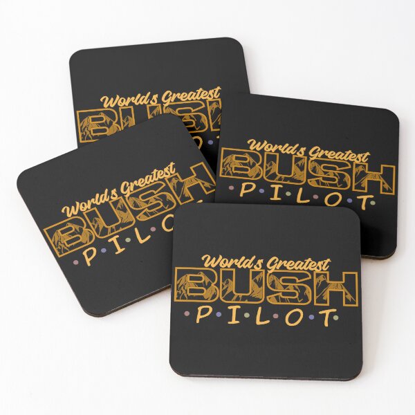 Item preview, World's Greatest Bush Pilot - Muted Orange designed and sold by SpicyAviator.