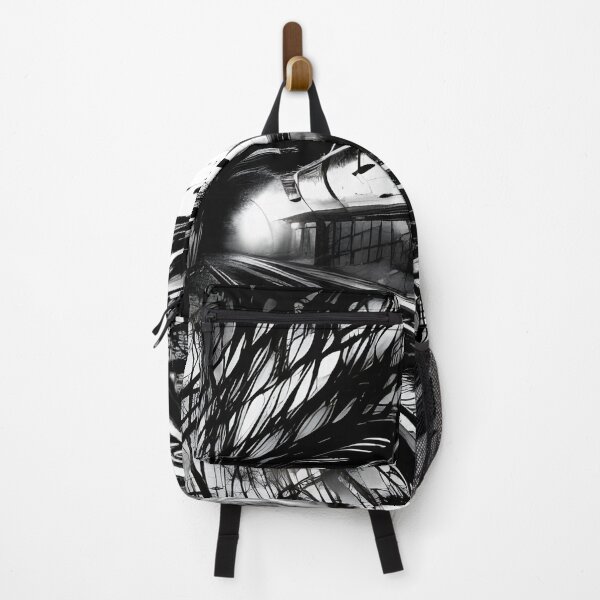 Item preview, Black and white drawing of a tunnel designed and sold by REALDesign-Shop.