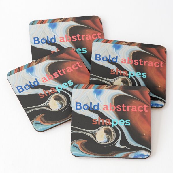 Item preview, BOLD ABSTRACT SHAPES designed and sold by SKYSHOP007.