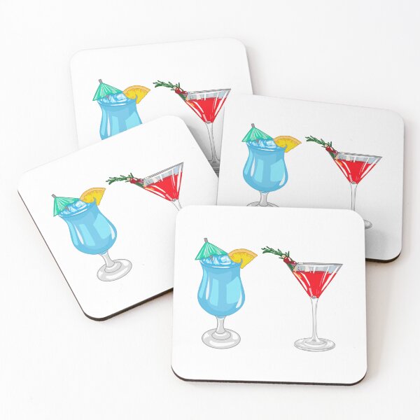 Item preview, Cocktail cartoon illustration designed and sold by Misscartoon.