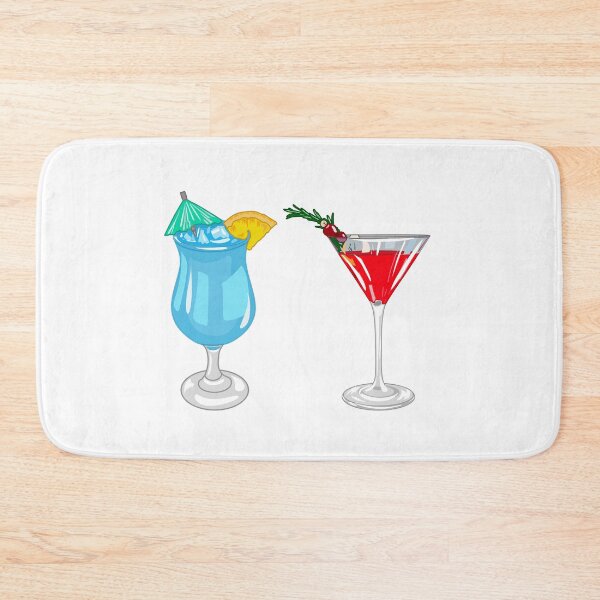 Item preview, Cocktail cartoon illustration designed and sold by Misscartoon.