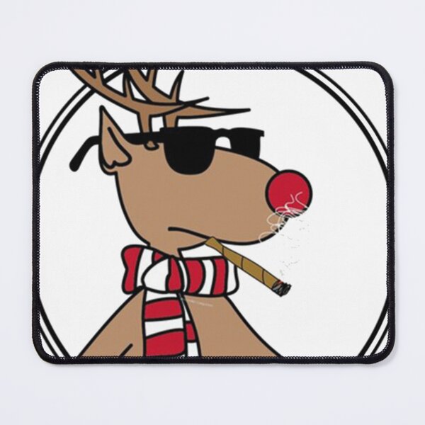 Artikelvorschau, entzückendes rentier frohe weihnachten hirsch sieht aus wie eine sauspirale des weihnachtsmanns entworfen und verkauft von k3ithy3llisy.