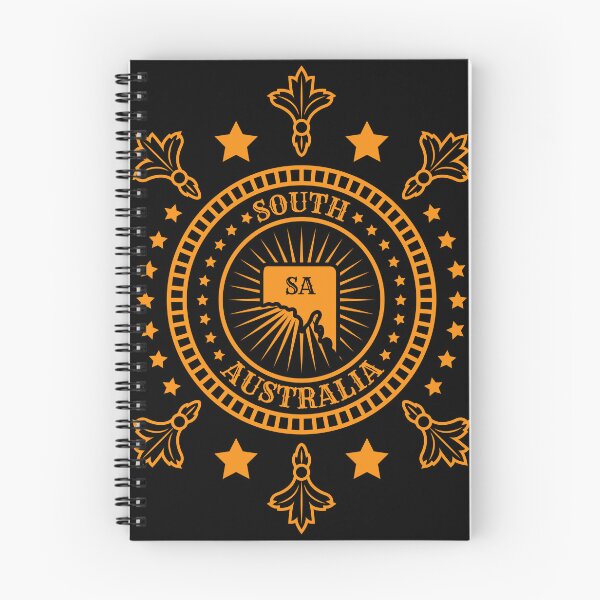 Item preview, South Australia - SA Map Flag Badge - The Festival State designed and sold by Ranggasme.