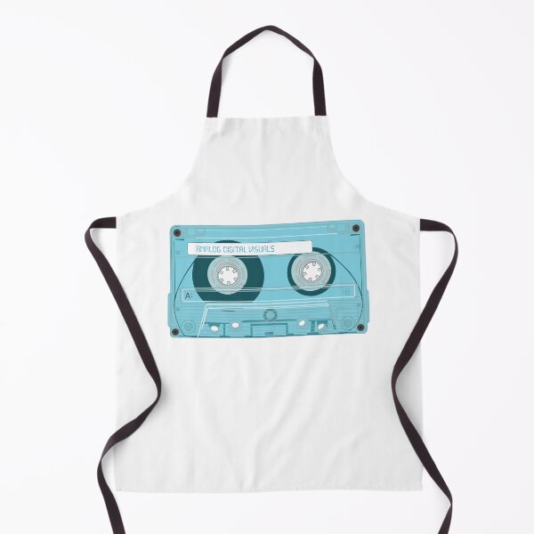 Item preview, Cassette Tape Graphic (Middle Blue Colorway) Analog / Music designed and sold by analogdigitalvz.