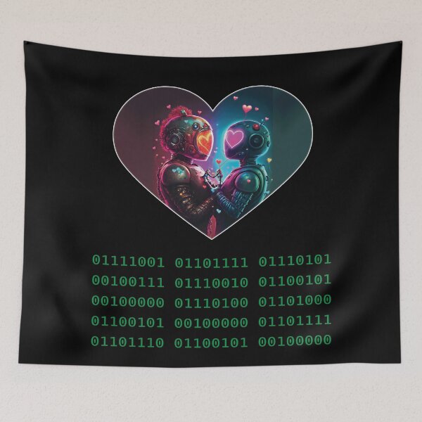 Item preview, You're the 1 to my 0 - Binary Code Nerdy Programmer Machine Love Robot Design  designed and sold by CaseHavenDesign.