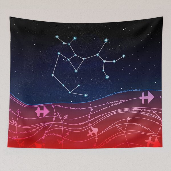 Item preview, Sagittarius Zodiac Constellation Design  designed and sold by oursunnycdays.