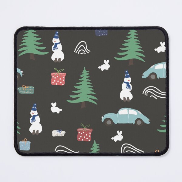 Item preview, wallpaper, winter, fir tree, house, rabbit, car, tree, gifts, wind, designed and sold by JAG2B.