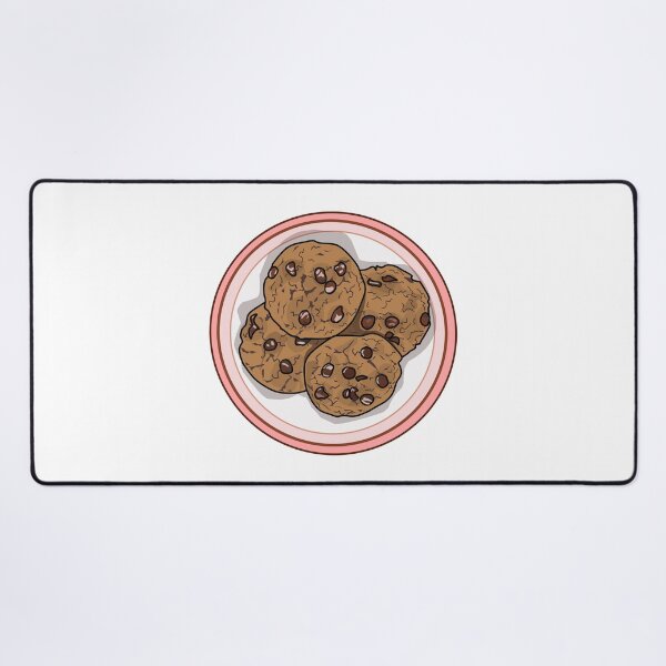 Item preview, Chocolate chip cookie cartoon illustration designed and sold by Misscartoon.