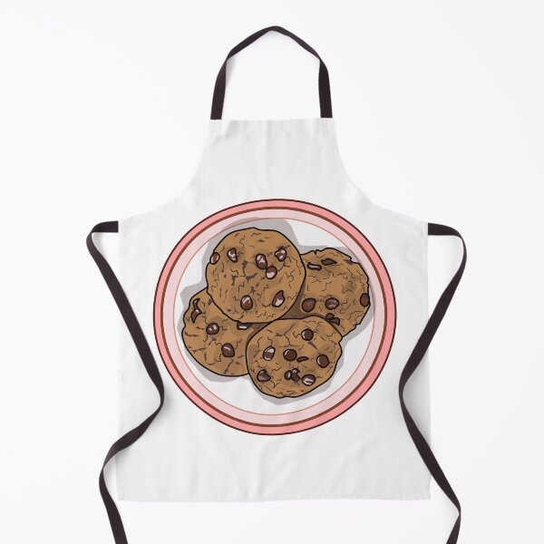 Item preview, Chocolate chip cookie cartoon illustration designed and sold by Misscartoon.