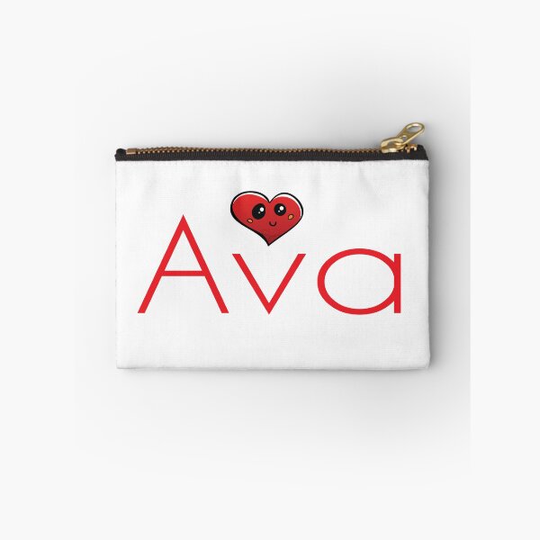 Item preview, Ava Big Cute Heart My Name is Ava!  designed and sold by ProjectX23.