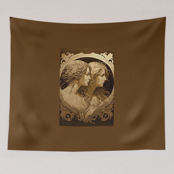 Item preview, Marble Sisters - Art Nouveau designed and sold by ArtNouveauChic.