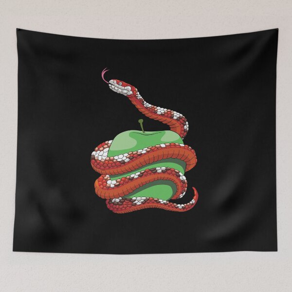 Item preview, Snake And Apple Temptation designed and sold by TMBTM.