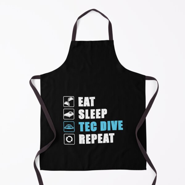 Item preview, Eat Sleep Tec Dive Repeat Technical Diving Scuba designed and sold by StrongShirts.