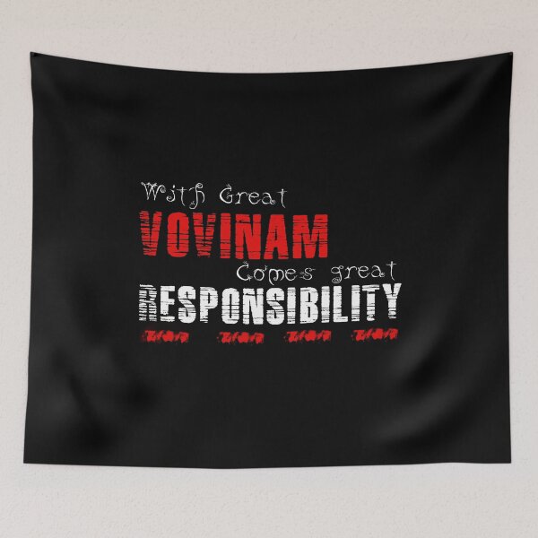 Item preview, With great Vovinam comes great responsibility designed and sold by MartialArtsNerd.