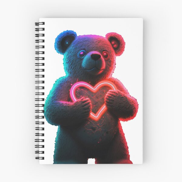 Item preview, I Find You Bearable - Funny Neon Bear Romantic Love Valentine's Gift Design designed and sold by CaseHavenDesign.