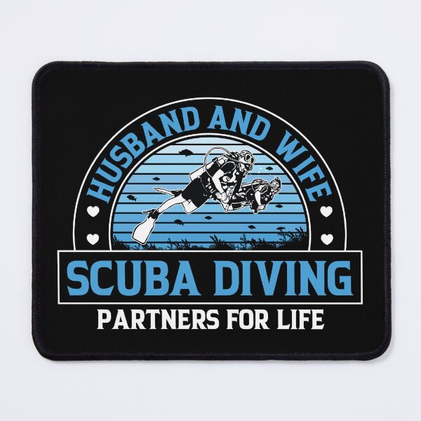 Item preview, Husband And Wife Scuba Diving Partners For Life designed and sold by StrongShirts.