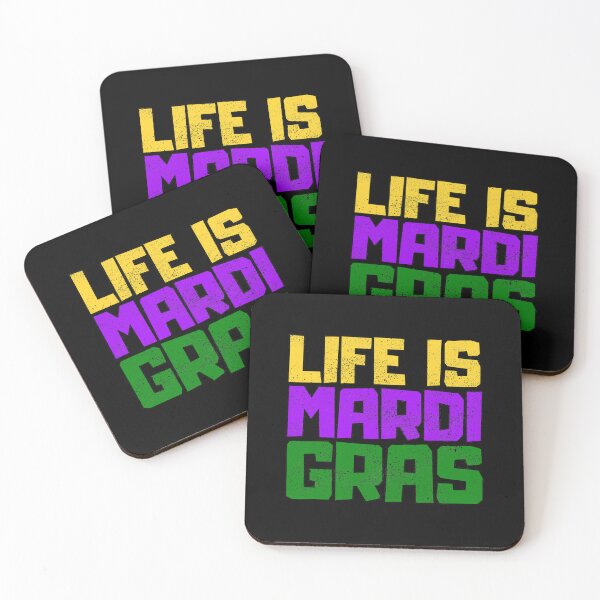 Item preview, Life is Mardi Gras designed and sold by FNStuff.