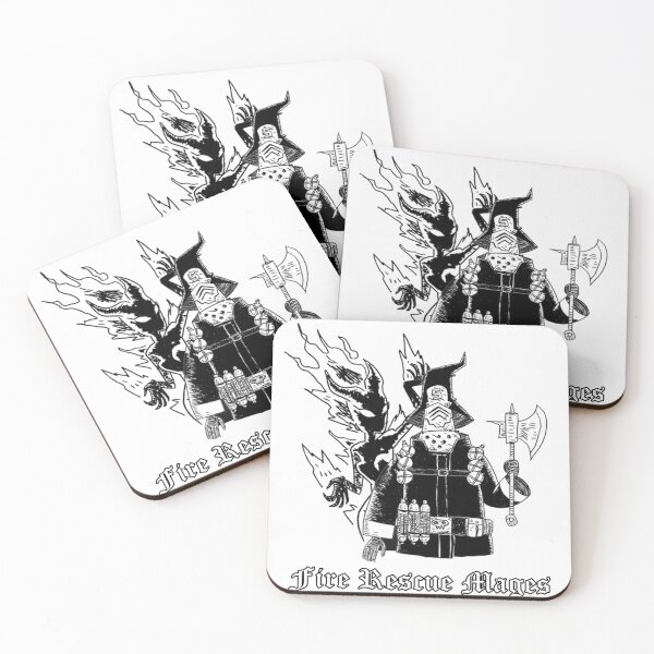 Item preview, Fire Rescue Mages designed and sold by QuirkyDesign101.