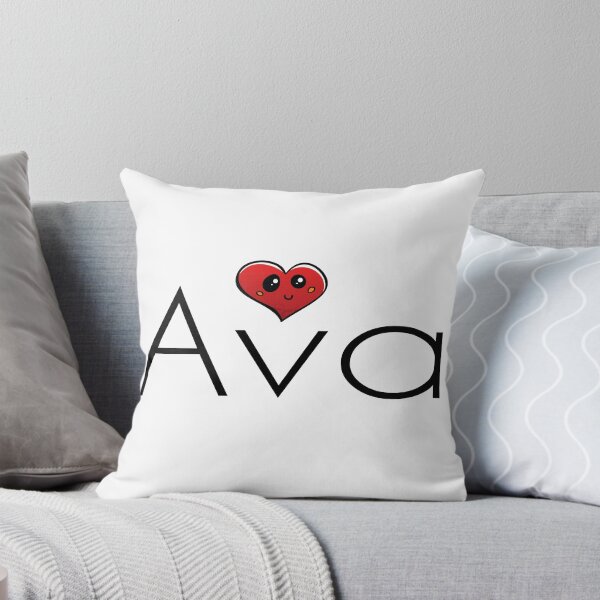 Item preview, Ava Big Cute Heart My Name is Ava!  designed and sold by ProjectX23.