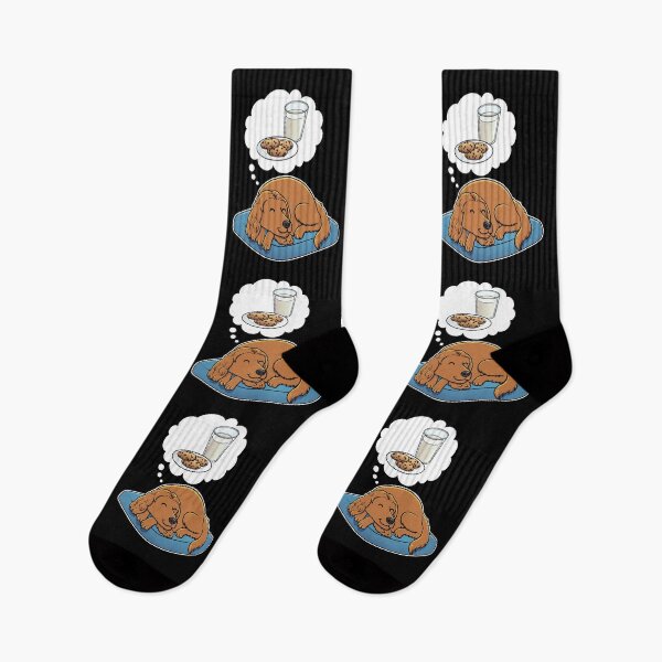 Item preview, English Cocker Spaniel dreaming about Milk and Cookies designed and sold by DoggieDelights.