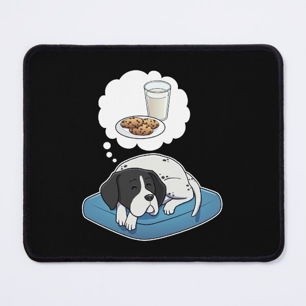 Item preview, English Pointer dreaming about Milk and Cookies designed and sold by DoggieDelights.
