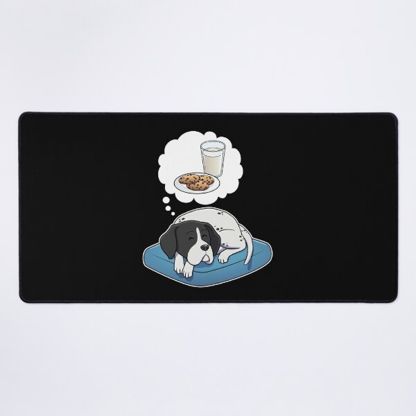 Item preview, English Pointer dreaming about Milk and Cookies designed and sold by DoggieDelights.