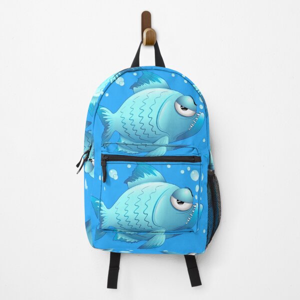 Item preview, Grumpy Fish Cartoon designed and sold by BluedarkArt.