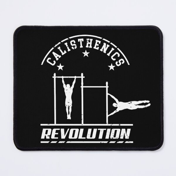 Item preview, Calisthenics Revolution Human Flag Pull Up Workout designed and sold by StrongShirts.