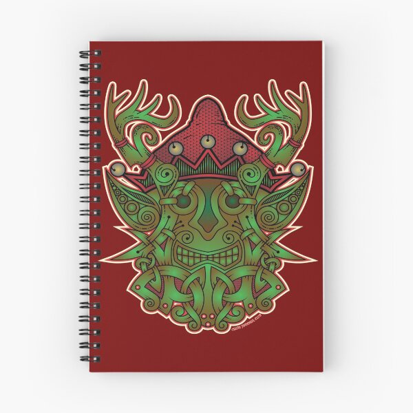 Item preview, Yule Elf Viking Godmask designed and sold by celthammerclub.