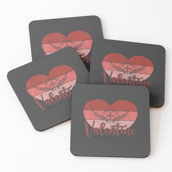Item preview, Jesus is My Valentine Heart Valentine's Day 2023  designed and sold by leaserholetsh.