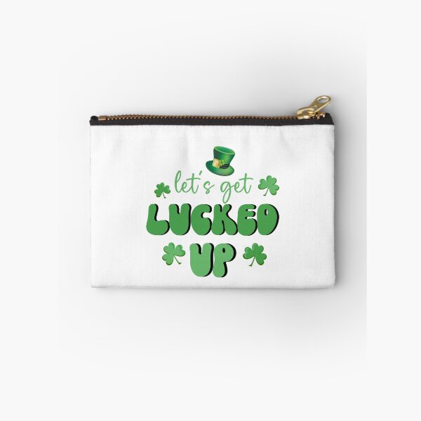 Item preview, LET´S GET LUCKED UP - retro st. patricks day quote designed and sold by KatisDesign.