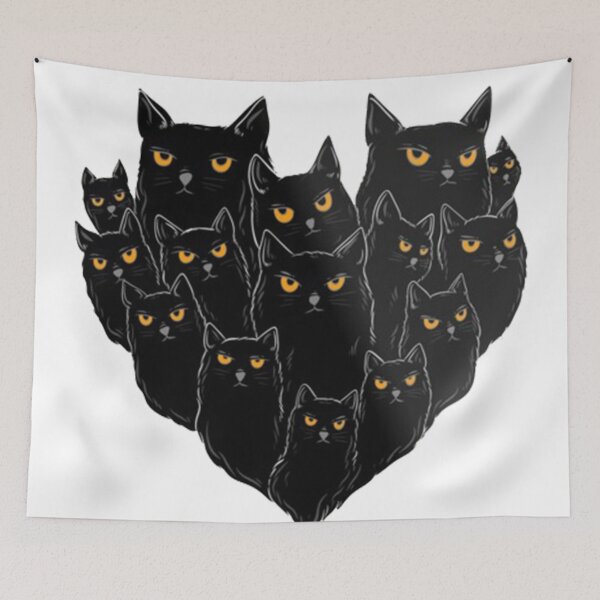Item preview, Valentine Cat designed and sold by rachelsurten.