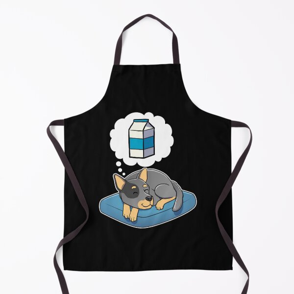 Item preview, Australian Cattle Dog dreaming about Milk designed and sold by DoggieDelights.