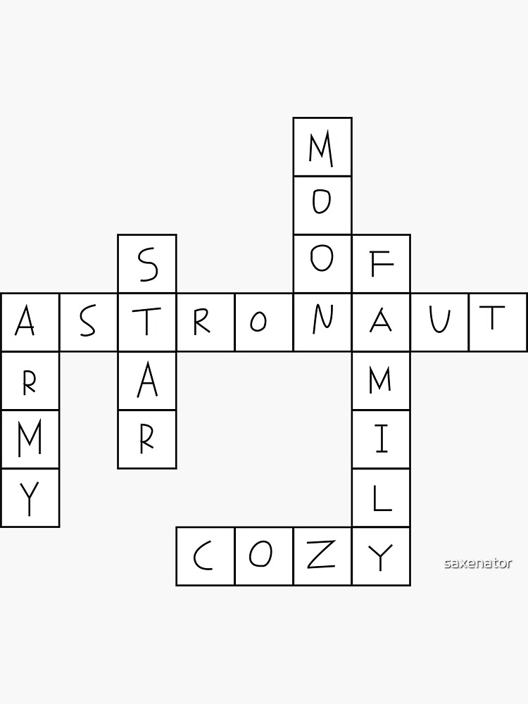 Jin - The Astronaut - Crossword Puzzle – ThisMagicShop