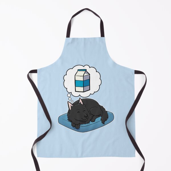 Item preview, Belgian Sheepdog dreaming about Milk designed and sold by DoggieDelights.
