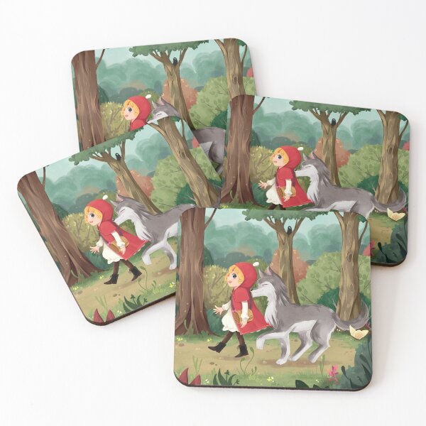 Item preview, Little Red Riding Hood and her wolf friend designed and sold by Sulwen89.