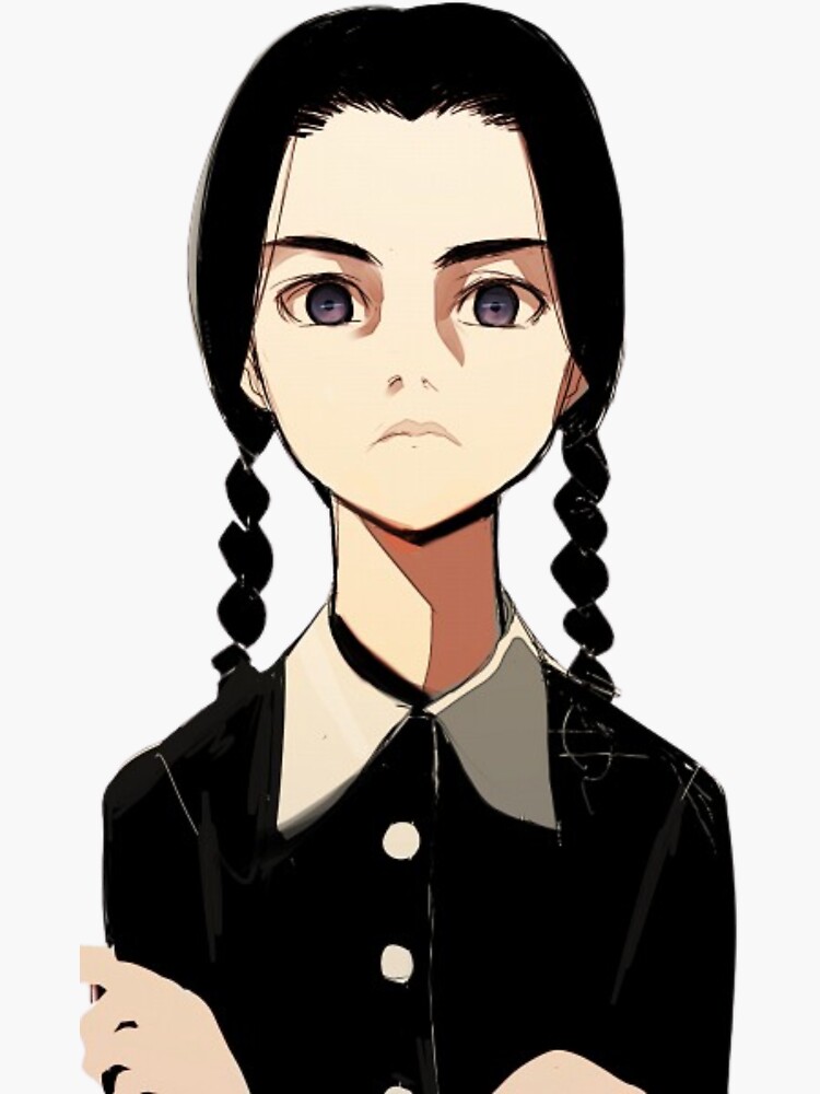 Wednesday Thing Sticker  Addams family characters, Addams family hand,  Family drawing