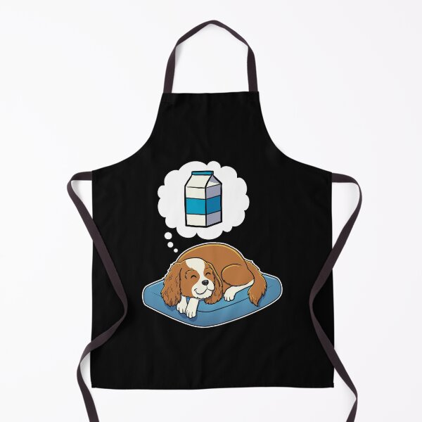 Item preview, Cavalier King Charles Spaniel dreaming about Milk designed and sold by DoggieDelights.
