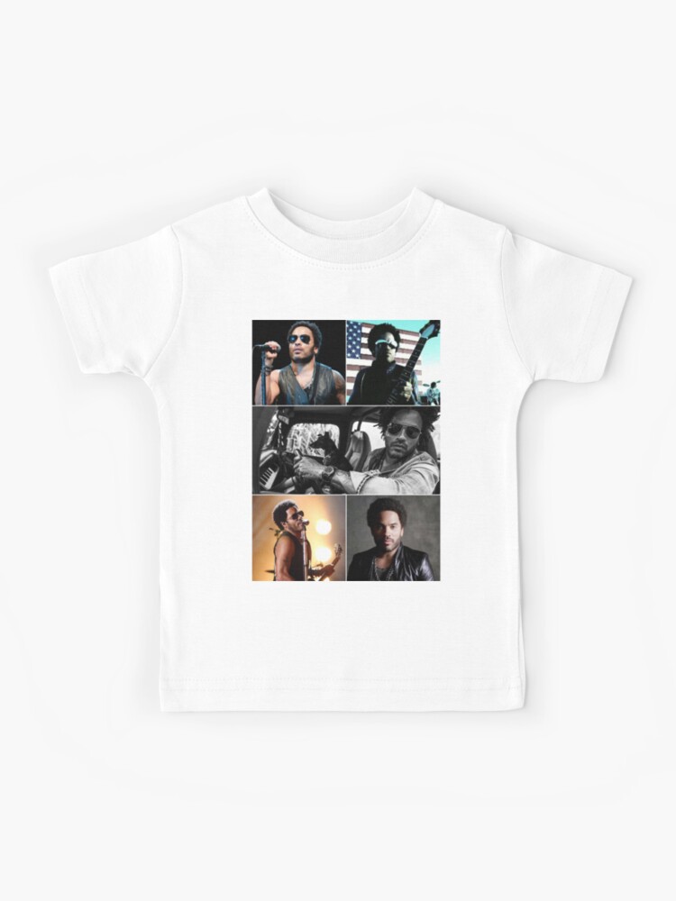 Lenny Kravitz American singer-songwriter Ultimate Aesthetic Collage - 1 |  Kids T-Shirt