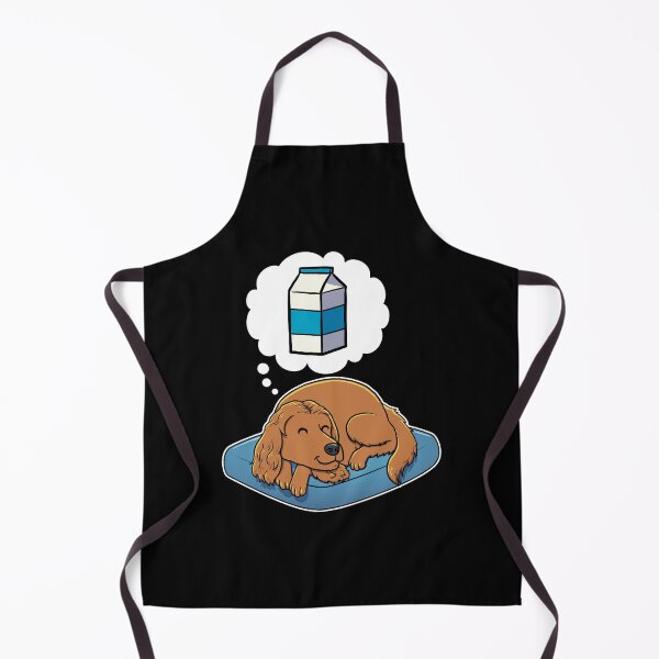 Item preview, English Cocker Spaniel dreaming about Milk designed and sold by DoggieDelights.