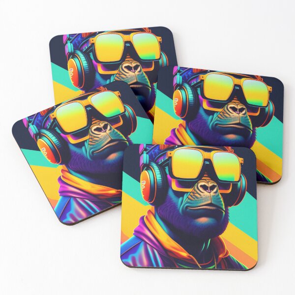 Item preview, Hipster Gorilla designed and sold by Deadlyhal.