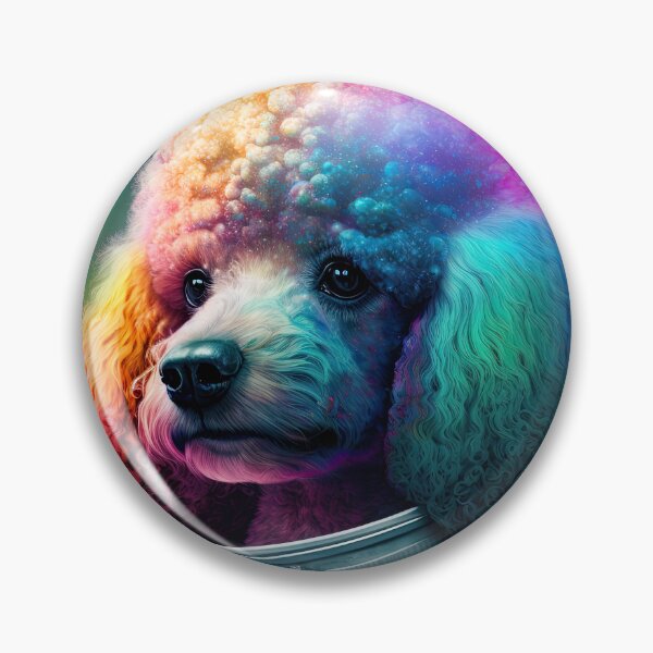 Item preview, Poodle Astronaut, space poodle, dog astronaut designed and sold by Ruletattoo.
